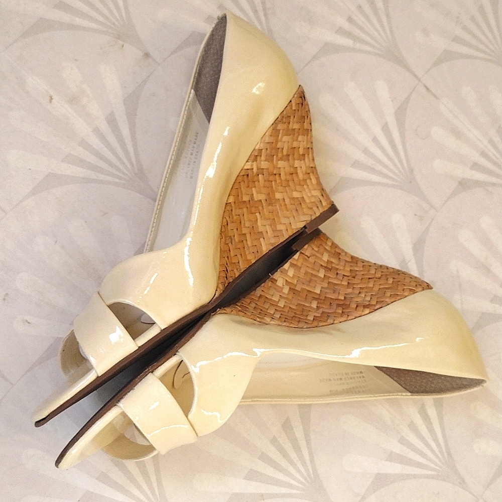 Franco Sarto Fresh Patent Leather Wedge - Picture 3 of 9